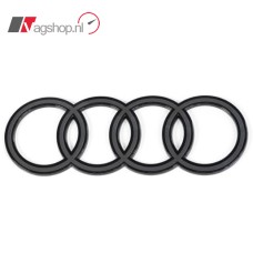 Audi A3/RS3/A6/Q5 antraciet achter embleem